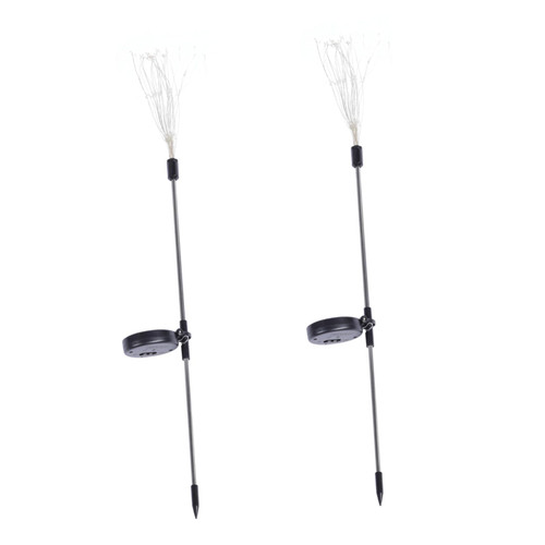 DOITOOL 2pcs Solar Firework Light Floor Decor LED Decor Exterior Solar Lights Solar Powered Lawn Lights Solar Ball Lights LED Lawn Stake Lights Solar Outdoor Decorative Light Lawn Lamp LED DOITOOL 2pcs Solar Firework Light Floor Decor LED Decor Exterior Solar Lights Solar Powered Lawn Lights Solar Ball Lights LED Lawn Stake Lights Solar Outdoor Decorative Light Lawn Lamp LED