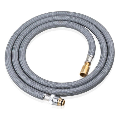 Faucet Hose for Delta Rp50390 Rp62057 Rp74608 Faucets Replacement Parts, Hose for Sink Delta Kitchen Faucet Replacement, Pull-Out and Pull-Down Kitchen Repair Kit Sprayer Hose, Brass Adapter, 59 Inch