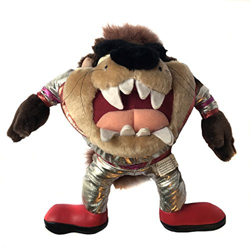 Warner Brothers Looney Tunes 12" Taz Tasmanian Devil Plush in Space Suit Warner Brothers Looney Tunes 12" Taz Tasmanian Devil Plush in Space Suit