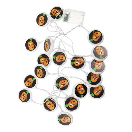 BESTOYARD 1pc String Halloween String Lights Halloween String Lights Indoor Halloween Outdoor Light Halloween Glowing String Light Outdoor Decor Outdoor Light String LED Light String LED PVC
