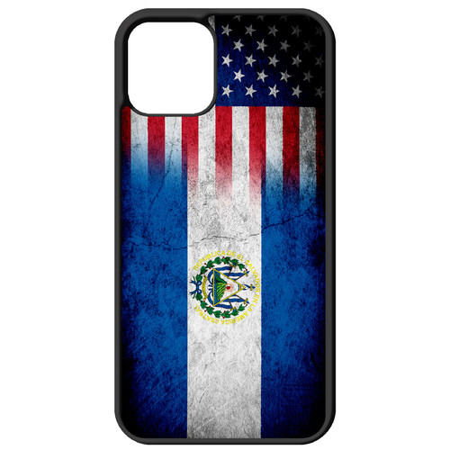 Apple iPhone 12 Pro Max Case with Flag of El Salvador (Salvadorian)