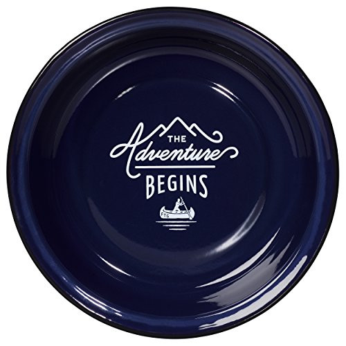Gentlemen's Hardware Adventure Enamel Pasta Bowl, Blue