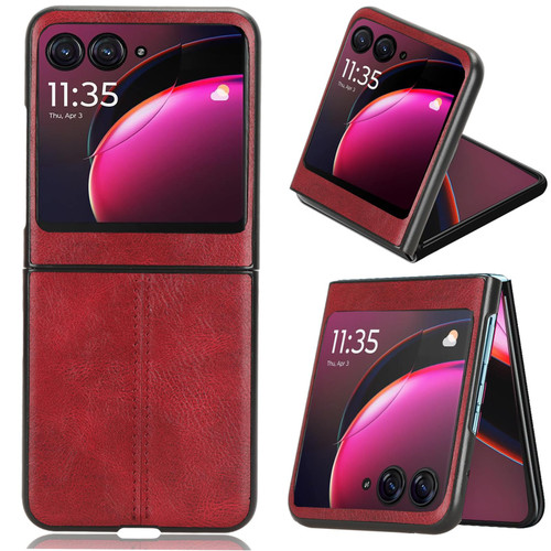 NINKI Compatible Flip Phone Case for Motorola Razr Plus Case 2023,Motorola Razr+ 2023 Case 5G,Thin Lightweight PU Leather Protective Case for Motorola Razr 40 Ultra Case Moto Razr Plus 2023 Case - Red NINKI Compatible Flip Phone Case for Motorola Razr Plus Case 2023,Motorola Razr+ 2023 Case 5G,Thin Lightweight PU Leather Protective Case for Motorola Razr 40 Ultra Case Moto Razr Plus 2023 Case - Red
