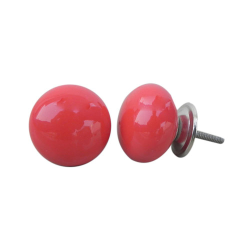 Indian Shelf 4 Pieces Cabinet Knobs and Pulls | Solid Modern Pull Hardware Cabinets | Decorative Knob Red | Cute Cabinet Knobs Ceramic | Vintage Knobs for Dresser Drawers | Modern Knobs for Dresser