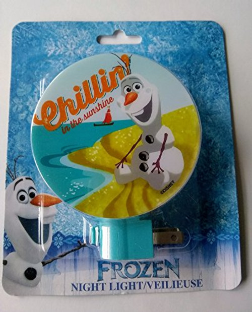 Disney Frozen Olaf Chillin in the Sun Night Light
