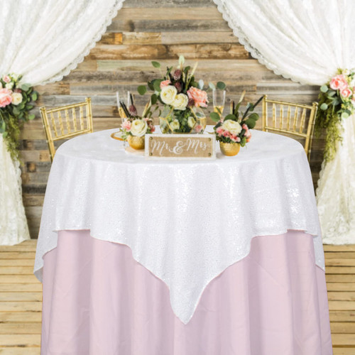 Sequin Tablecloth Square 54x54-Inch White Table Cloths for Round Table White Sequin Fabric Tablecloth Overlay Glitter Tablecloth Linen for Parties Small Square Tablecloth for Wedding Sequin Tablecloth Square 54x54-Inch White Table Cloths for Round Table White Sequin Fabric Tablecloth Overlay Glitter Tablecloth Linen for Parties Small Square Tablecloth for Wedding