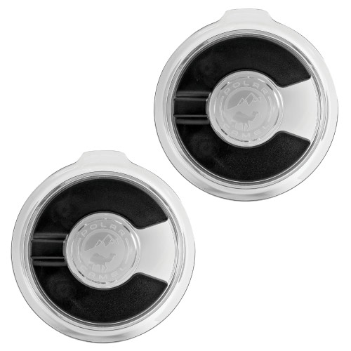 2 Pack Polar Camel Lid Replacement Magnetic Slider Lid For 30OZ Polar Camel Tumblers | Polar Camel Lid Replacement 30OZ | Magnetic Slider Lid With Hole For Straw (2 Pack)