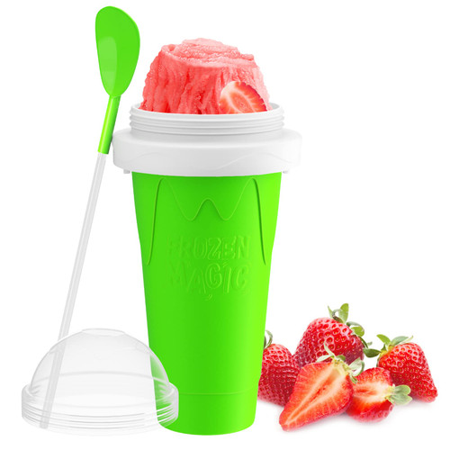 Slushy Maker Cup, Slushy Cup TIK Tok Frozen Magic Squeeze Cup Cooling Maker Cup Quick Frozen Smoothies Cup Ice Cream Maker Cup for Children Slushy Maker Cup, Slushy Cup TIK Tok Frozen Magic Squeeze Cup Cooling Maker Cup Quick Frozen Smoothies Cup Ice Cream Maker Cup for Children