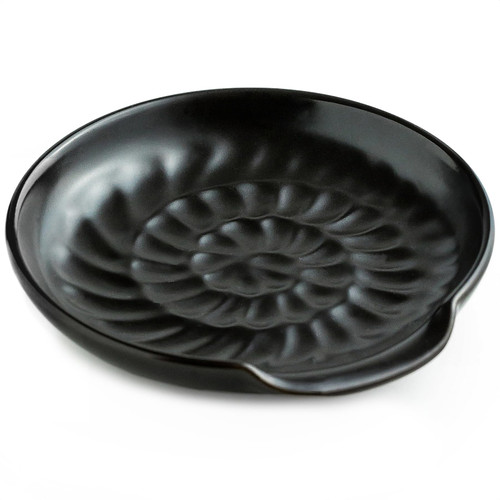 Pottery Spoon Rest for Kitchen Counter, Spoon Holder for Stove Top Cooking&Large Utensil Rest, Modern Farmhouse Kitchen Decor Utensil Holder for Spoons, Ladles, Tongs&Spatula Black Pottery Spoon Rest for Kitchen Counter, Spoon Holder for Stove Top Cooking&Large Utensil Rest, Modern Farmhouse Kitchen Decor Utensil Holder for Spoons, Ladles, Tongs&Spatula Black