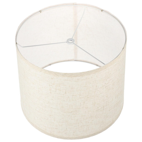 Lamp Shades for Table Lamps Linen Lampshade Drum Lamp Shade Lamp Cover Fabric Lamp Shades Replacement Clip on Bulb Lampshade for Chandeliers Floor Light Table Lamp