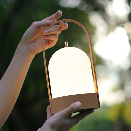 Tubicen Portable Table Lamp, Cordless Rechargeable LED Table Lamps for Home, 4000mAh Battery Operated Night Light Table Lamp, 4-Stage Touch Dimmable Portable Lantern Bedside Lamp