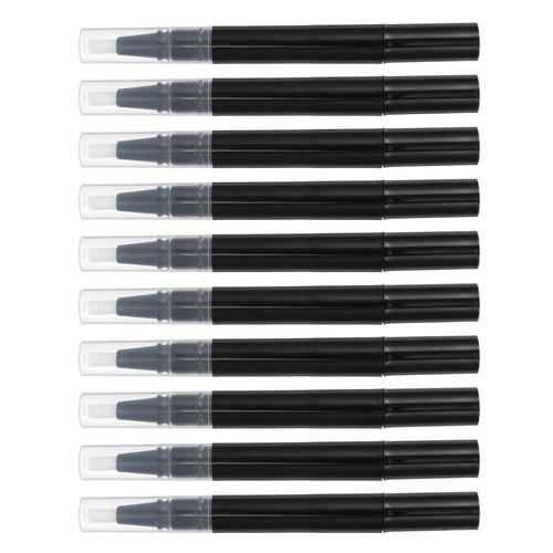 Beaupretty Nourishing Cuticle Pens 10pcs Empty Cuticle and Nail Oil Pen Cosmetic Lip Gloss Container for Nourish Moisturize and Revitalize Cracked and Rigid Cuticles Vitamin Cuticle Oil Pen