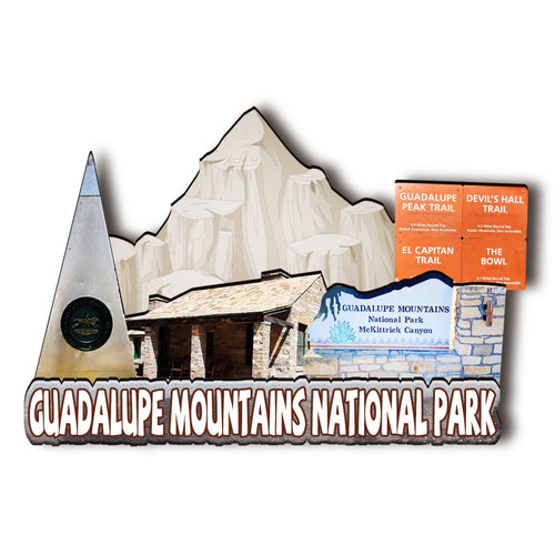 U.S. Guadalupe Mountains National Park Wooden Magnet 3D Fridge Magnets Travel Collectible Souvenirs Decorations Handmade Crafts U.S. Guadalupe Mountains National Park Wooden Magnet 3D Fridge Magnets Travel Collectible Souvenirs Decorations Handmade Crafts
