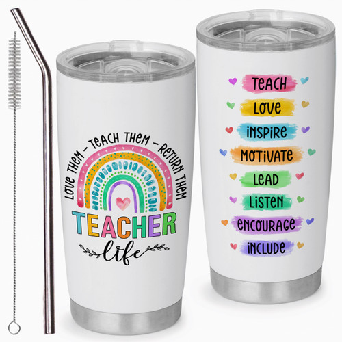 Strayedsouls Thank You Teacher Gifts - Tumblers 20Oz, Teacher Appreciation Gifts For Women, Best Gift For Teachers, Teacher Gifts For Women, Teacher Appreciation Gifts Ideas, Teacher Birthday Gift Strayedsouls Thank You Teacher Gifts - Tumblers 20Oz, Teacher Appreciation Gifts For Women, Best Gift For Teachers, Teacher Gifts For Women, Teacher Appreciation Gifts Ideas, Teacher Birthday Gift