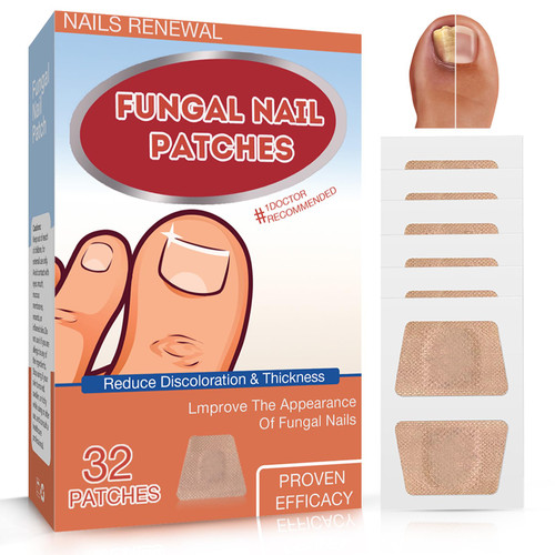Toenail-F?ngus-Treatment-Extra-Strength Nail-F?ngus-Treatment-for-Toenail Nail-Repair-Strips-for-Restores-Appearance-of-Discolored-or-Damaged-Nails 32 Pcs