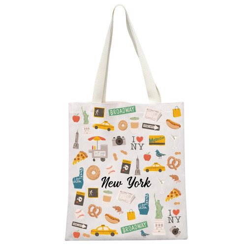 New York Travel Vacation gift NYC trip gift Girls Trip New York Souvenir Tote Bag Gift for NYC Lovers (New York Tote) New York Travel Vacation gift NYC trip gift Girls Trip New York Souvenir Tote Bag Gift for NYC Lovers (New York Tote)