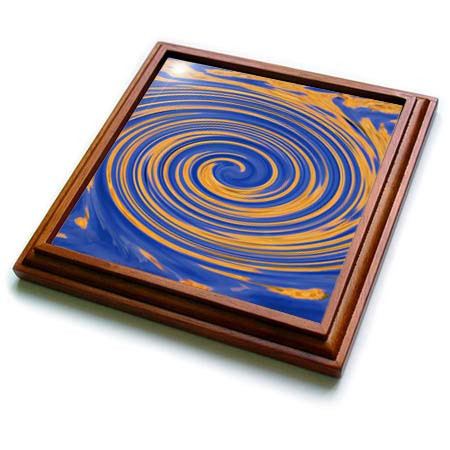 3dRose USA, California. Abstract of Autumn Reflections in Water. - Trivets (trv_346337_1)