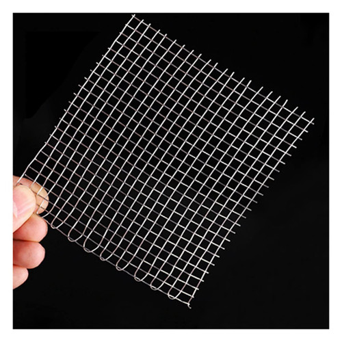 Queenbox 50x100cm 4 Mesh 304 Stainless Steel Mesh Sheet, Woven Wire Filter Mesh Panels for Filtration Dust Removal Separation