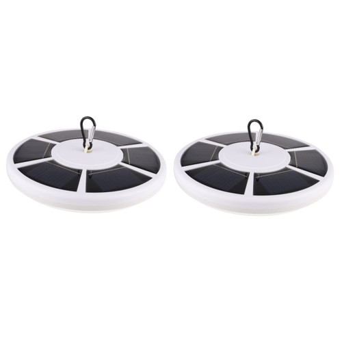 2pcs Solar Flagpole Light Outdoor Camping Lights LED Camping Lanterns Emergency Camping Lantern Solar Camping Light Solar Emergency Light Yard Flag Pole Light Patio Flagpole Light