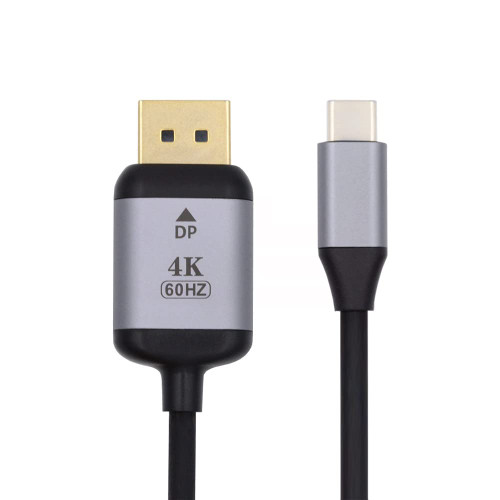 xiwai 1.8m USB 3.1 Type C USB-C Source to DisplayPort DP Displays Male 4K Monitor Cable for Laptop (USB-C to DP)