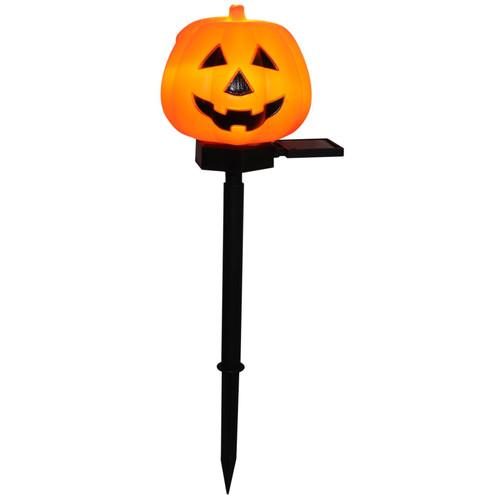 DOITOOL Solar Pumpkin Lantern Solar Lamp Outdoor Miniture Decoration Outdoor Decorative Lights Pumpkin Stake Lights Solar Lanterns Outdoor Pumpkin Garden Stake Lights Yard Lights Miniature