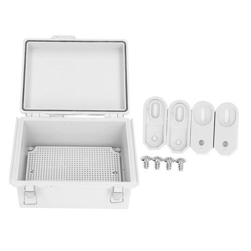 220 x 170 x 110mm IP67 Waterproof ABS Junction Box Outdoor Junction Box DIY Electrical Enclosure for Indoors Outdoors