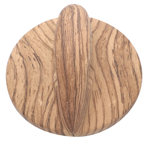 DOITOOL 2Pcs Pot Lid Wood Knob, Universal Pot Lid Replacement Knobs, Pan Lid Holding Handles Kitchen Cookware Lid Replacement Knob for Kitchen Glass Lid Pan Pot Saucepan Wok- L
