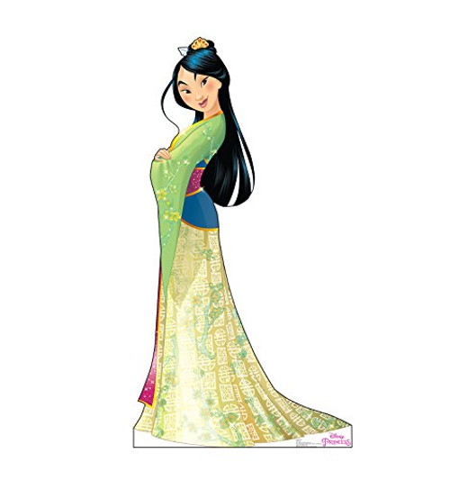 Advanced Graphics Mulan Life Size Cardboard Cutout Standup - Disney Princess Friendship Adventures Advanced Graphics Mulan Life Size Cardboard Cutout Standup - Disney Princess Friendship Adventures