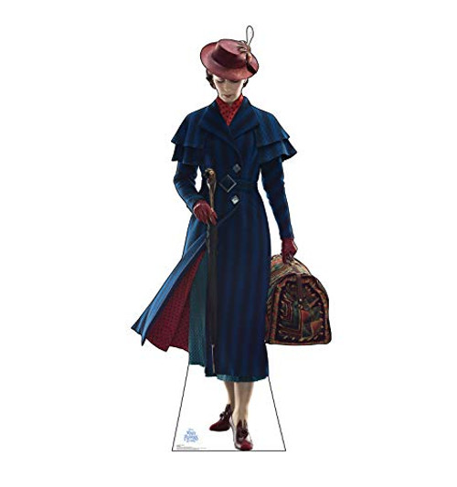 Advanced Graphics Mary Poppins Life Size Cardboard Cutout Standup - Disney's Mary Poppins Returns (2018 Film) Advanced Graphics Mary Poppins Life Size Cardboard Cutout Standup - Disney's Mary Poppins Returns (2018 Film)