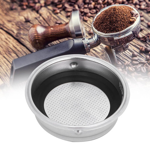 Watris Veiyi Detachable Coffee Filters Basket, Stainless Steel Reusable Coffee Strainer, Portafilter Basket Filter, Coffee Machine Accessories for Home Office