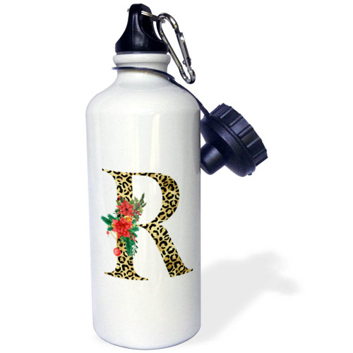 3dRose Glam Monogram Initial R Image Of Gold Leopard Spots Red... - Water Bottles (wb-371243-1) 3dRose Glam Monogram Initial R Image Of Gold Leopard Spots Red... - Water Bottles (wb-371243-1)
