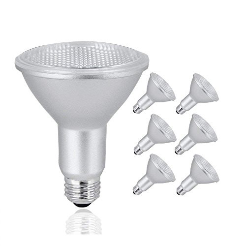LED PAR30 Dimmable Long Neck Flood Light Bulb, 11W (75W Equivalent), 800 Lumens, 3000k Soft White, 120V, Indoor/Outdoor, Energy Star Certified, UL Listed (6 Pack)