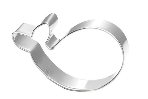 WJSYSHOP Whale Cookie Cutter Stainless Steel