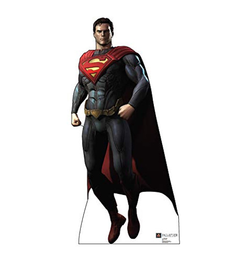 Advanced Graphics Superman Life Size Cardboard Cutout Standup - DC Comics Injustice: Gods Among Us Advanced Graphics Superman Life Size Cardboard Cutout Standup - DC Comics Injustice: Gods Among Us