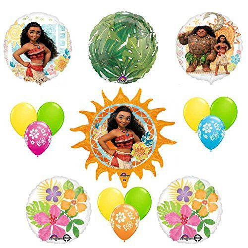 Mayflower Products Disney Moana Party Supplies Balloon Decoration Kit with Jumbo Moana Sun Foil Mayflower Products Disney Moana Party Supplies Balloon Decoration Kit with Jumbo Moana Sun Foil