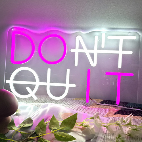 Don't Quit LED Neon Sign for Wall Decor, Do It Neon Light Handmade Dimmable Switch LED Gym Neon Light Signs for Party Bedroom Home Office Hotel Pub Cafe Recreation GymRoom Wall Artwork Decoration Don't Quit LED Neon Sign for Wall Decor, Do It Neon Light Handmade Dimmable Switch LED Gym Neon Light Signs for Party Bedroom Home Office Hotel Pub Cafe Recreation GymRoom Wall Artwork Decoration