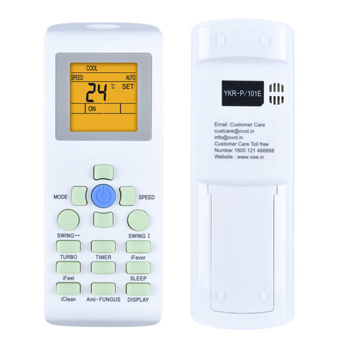 New YKR-P/101E AC Remote Control Replacement for AUX Air Conditioner Sub YKR-P/001E YKR-P/002E