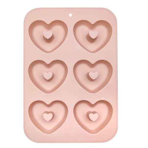 NEZART Silicone Donut Pan for Baking Donut Maker, Silicone Molds Non-Stick Doughnuts Pan for Baking Mini Bagel Making Tray Pan 6 Cavity NEZART Silicone Donut Pan for Baking Donut Maker, Silicone Molds Non-Stick Doughnuts Pan for Baking Mini Bagel Making Tray Pan 6 Cavity