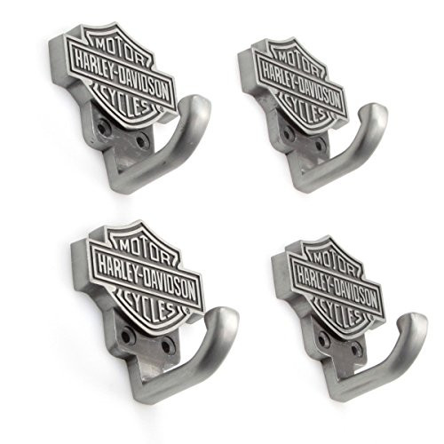 Harley-Davidson Bar and Shield Coat Hooks Set of 4