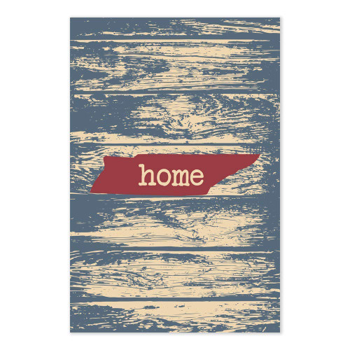Tennessee Home State Map Print - Volunteer State Rustic Map Art Tennessee Home State Map Print - Volunteer State Rustic Map Art