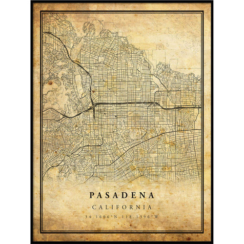 Pasadena map Vintage Style Poster Print | Old City Artwork Prints | Antique Style Home Decor | California Wall Art Gift | Antique map Poster 20x30 Pasadena map Vintage Style Poster Print | Old City Artwork Prints | Antique Style Home Decor | California Wall Art Gift | Antique map Poster 20x30