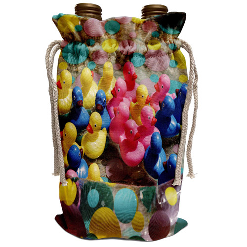 3dRose Danita Delimont - Toys - Truth or Consequences, New Mexico, USA. Small town parade. - Wine Bag (wbg_231269_1)