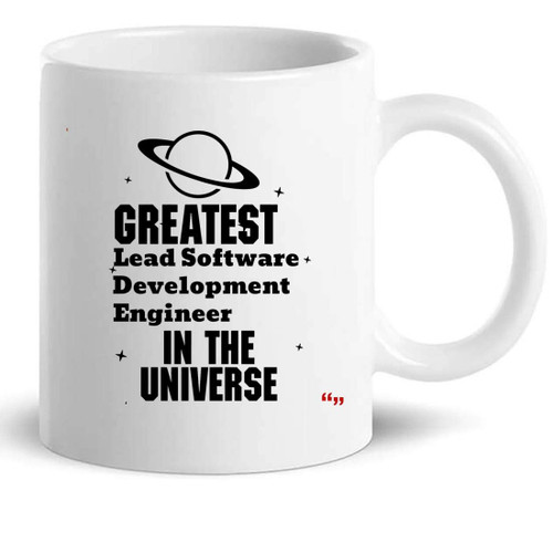 Greatest Lead Software Development Engineer Gift - Engineering Lead Software Development Engineer Mug 11Oz Coffee Cup - Gag Gifts for Men Women T-Shirt Coworker Office Cups Mugs