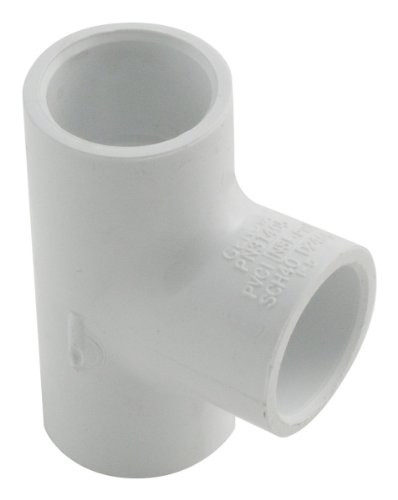 LDR FP4 T-34 PVC Slip Tee, 3/4-Inch
