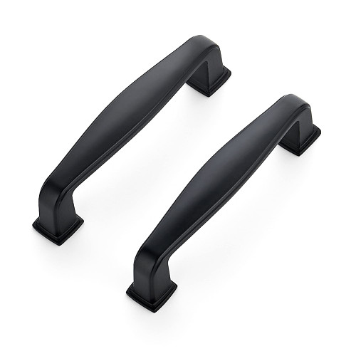 Ravinte 10 Pack Solid 3 Inch Kitchen Cabinet Handles Matte Black Cabinet Pulls Black Drawer Pulls Kitchen Cabinet Hardware Kitchen Handles for Cabinets Cupboard Handles Drawer Handles