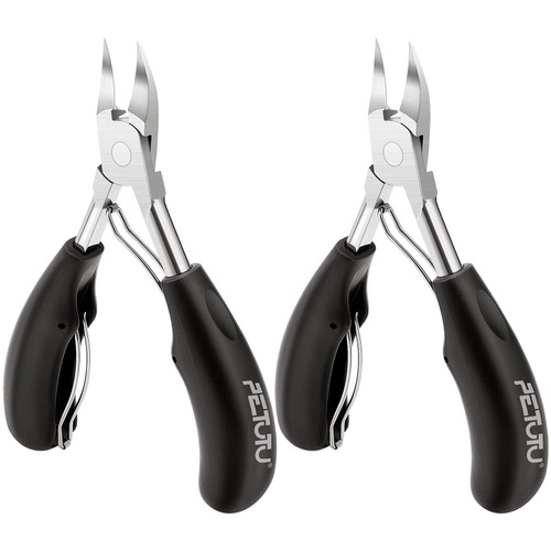 2Pack Toenail Clippers, Podiatrist Toenail Clippers, Professional Podiatrist Toe Nail Cutter For Thick And Ingrown Nails, Pedicure Clippers Toenail Cutters, Sharp Curved Blade, For Men, Women &Seniors 2Pack Toenail Clippers, Podiatrist Toenail Clippers, Professional Podiatrist Toe Nail Cutter For Thick And Ingrown Nails, Pedicure Clippers Toenail Cutters, Sharp Curved Blade, For Men, Women &Seniors