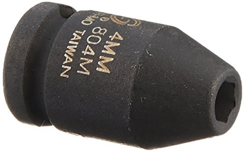 Sunex 804m 1/4-Inch Drive 4-Mm Impact Socket
