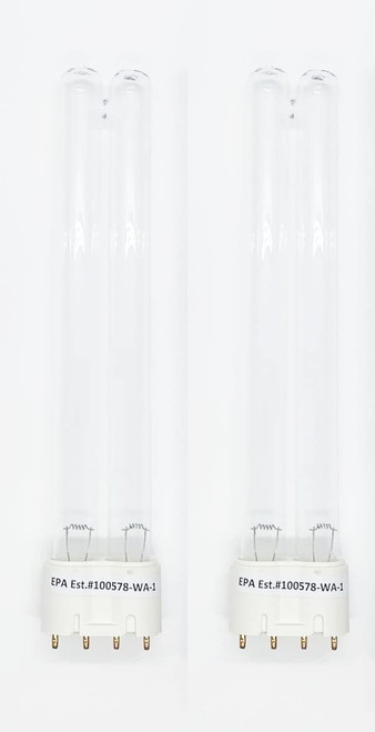 2-Bulbs Replacement Bulb for 18W Honeywell RUVBULB1 /C UV Lamp 18 Watt