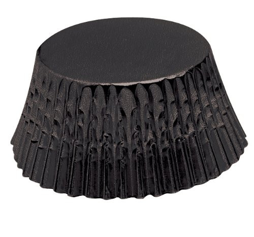 Fox Run 7104 Black Foil Bake Cups, Standard, 32 Cups