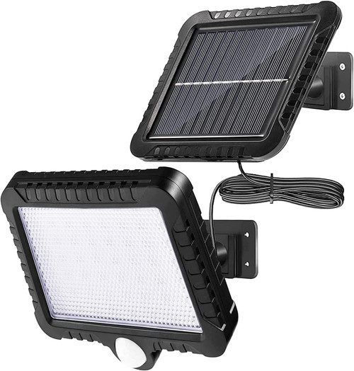 Bellanny Solar Outdoor Flood Light, 6500K 56 LEDs Dusk to Dawn Motion Sensor Light with 16.5ft Cable, IP65 Waterproof Wall Security Light with Separated Solar Panel, for Indoor, Outside, Yard, Garden Bellanny Solar Outdoor Flood Light, 6500K 56 LEDs Dusk to Dawn Motion Sensor Light with 16.5ft Cable, IP65 Waterproof Wall Security Light with Separated Solar Panel, for Indoor, Outside, Yard, Garden